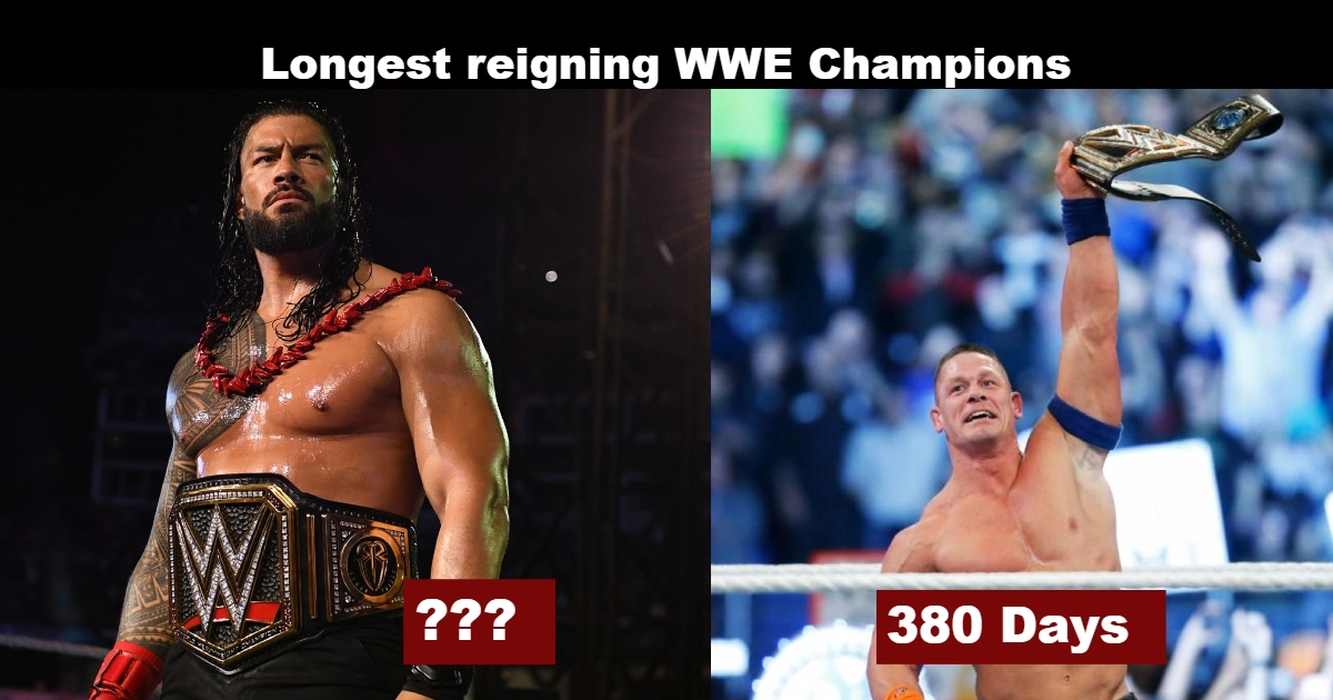 Longest reigning wwe champions