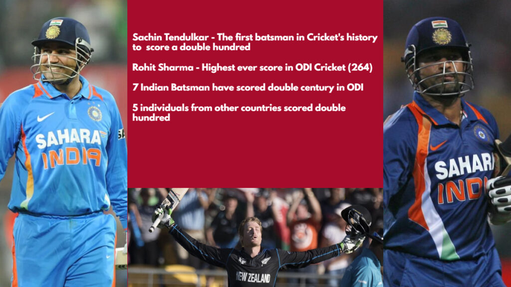 Double Century in ODI cricket